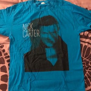 RARE Nick Carter BSB street team t-shirt